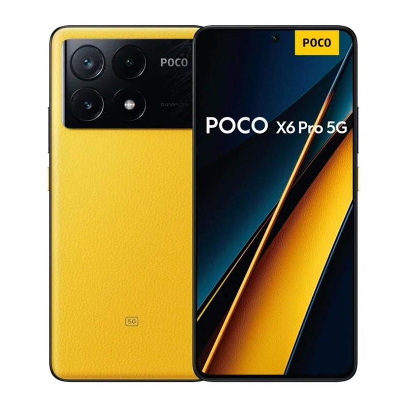 Xiaomi POCO X6 Pro 12GB 512GB イエロー 中古品 Smartphone Poco X6 Pro 512GB ROM 12GB RAM - Amarelo - Xiaomi